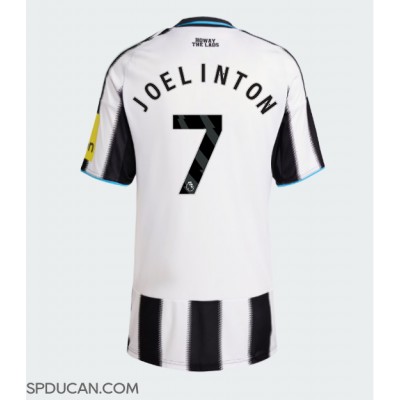 Zenski Nogometni Dres Newcastle United Joelinton #7 Domaci 2025-26 Kratak Rukav Zenski Nogometni Dres Newcastle United Joelinton #7 Domaci 2025-26 Kratak Rukav